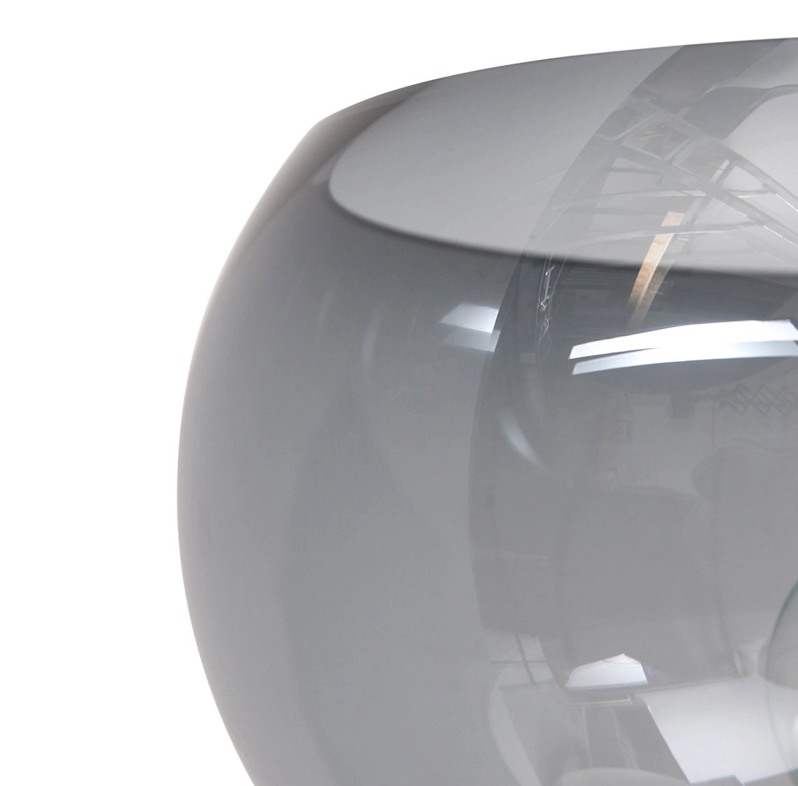 Design wandlamp Fastlast Up - Down zwart met smoke glas Steinhauer 8712746131406