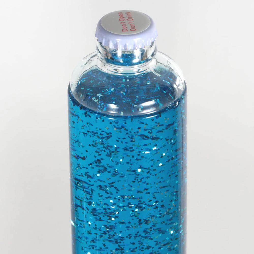 Lavalamp Volcan zwart met blauw Steinhauer 8712746177671