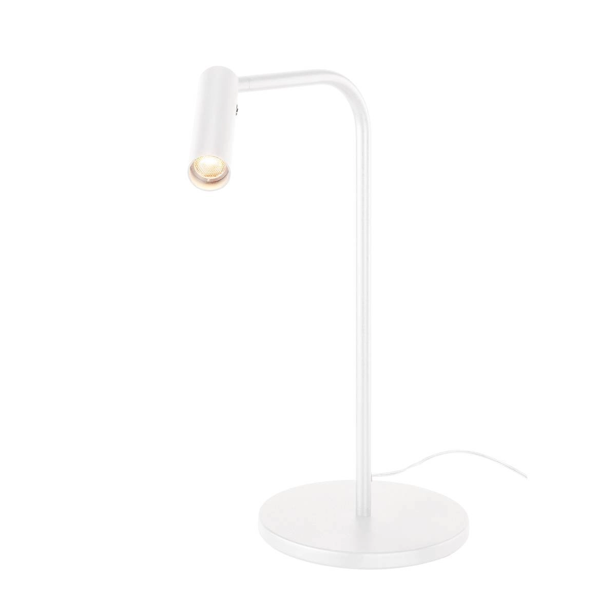 Tafel leeslamp Karpo wit