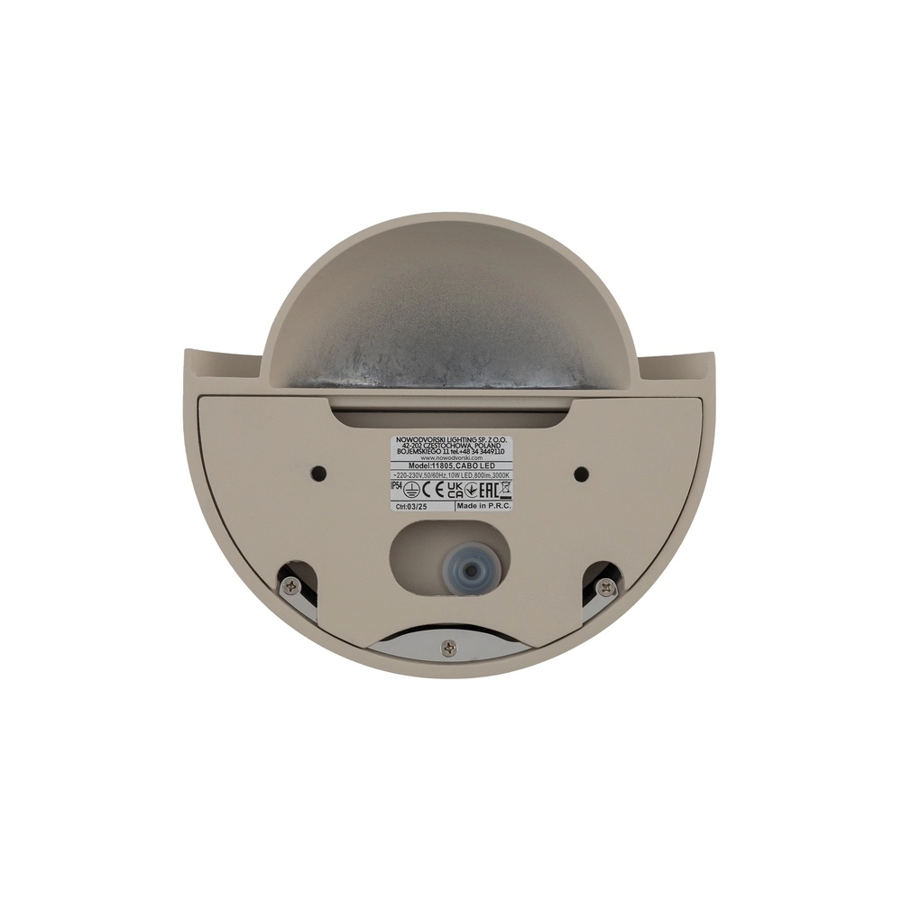 Design wandlamp Cabo Led zand bruin Lyora 5903139118057