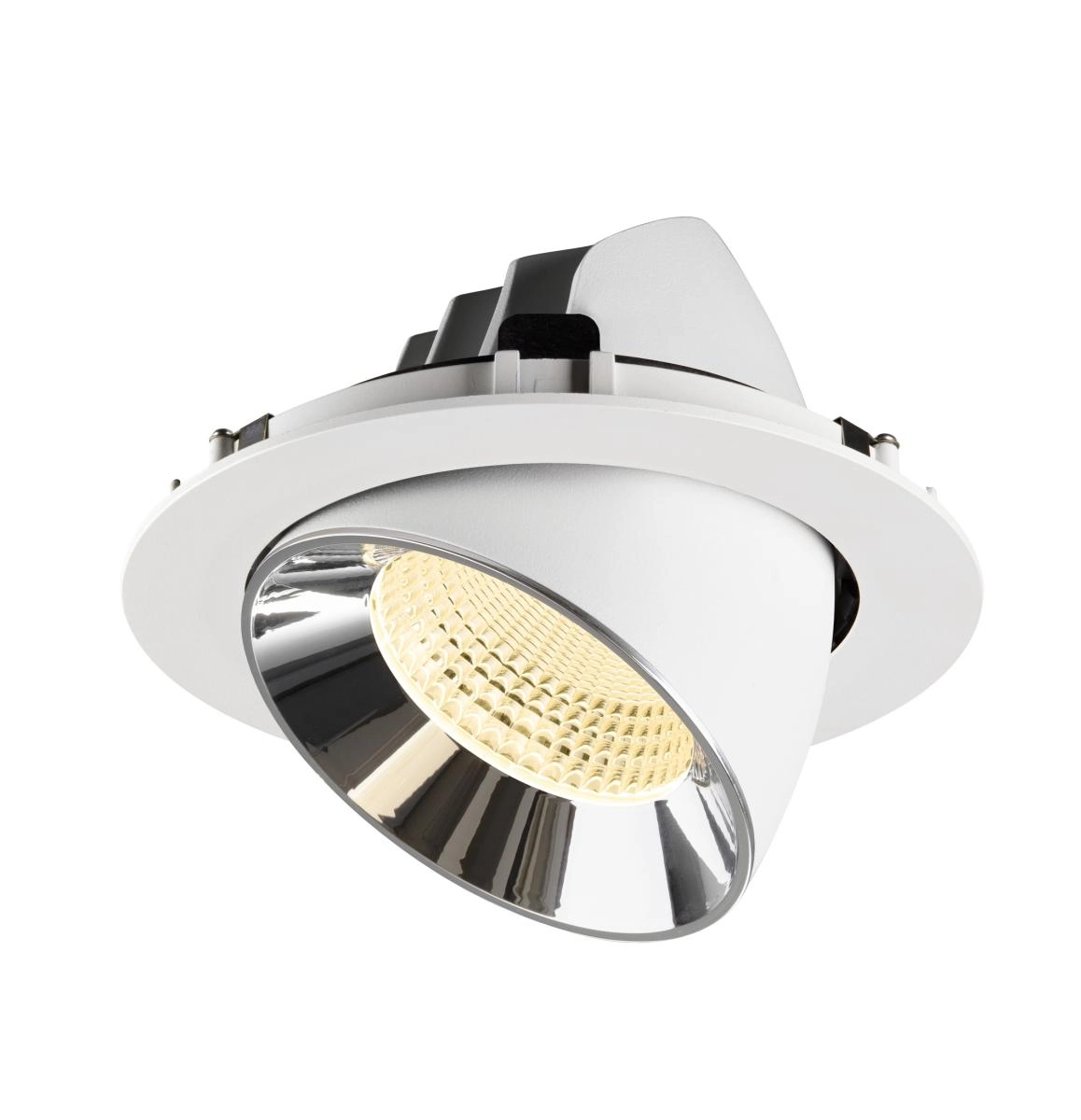 Inbouwspot Numinos Gimble XL wit/chroom 3000K - 55gr SLV 4024163308557