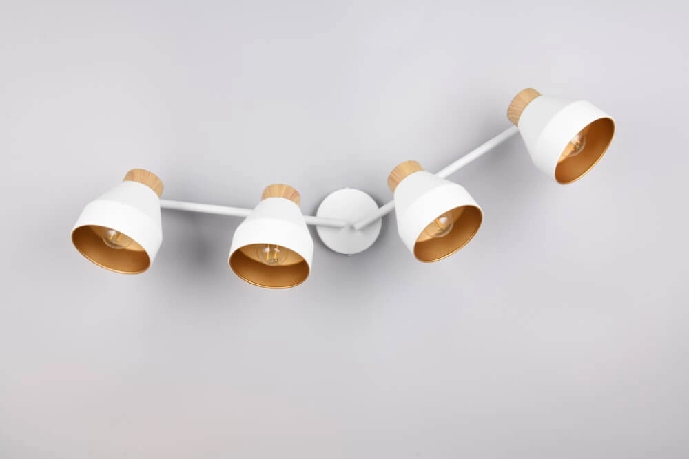 Design plafondlamp 4-lichts Valentin wit Trio 4017807637441