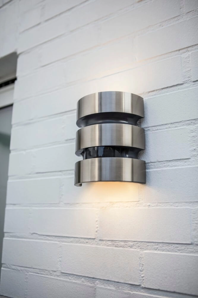RVS wandlamp Maya rond uniek design Lutec 6939412049052