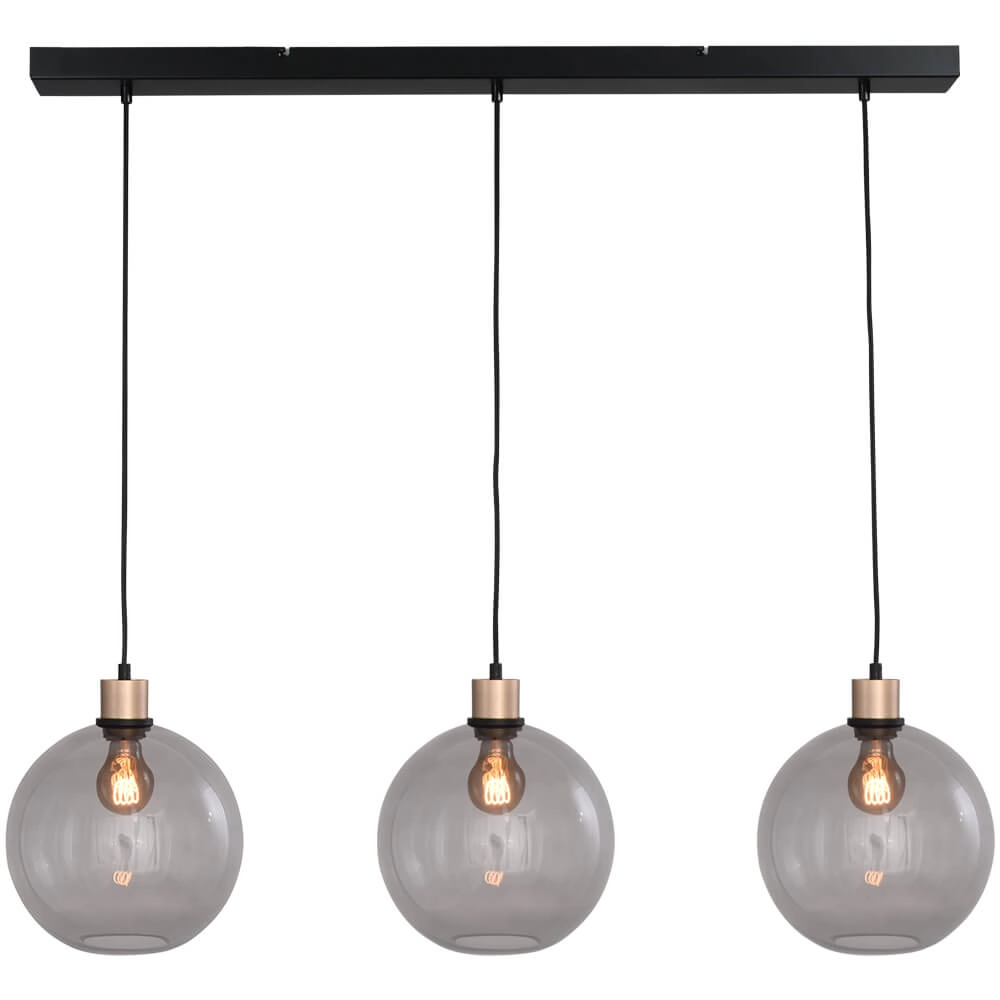 Hanglamp Lazise 3x Ø 25cm goud