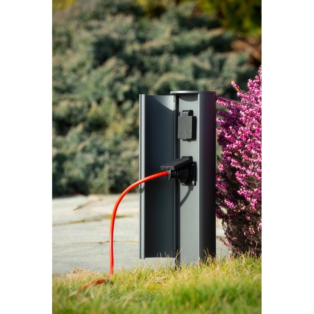 Buitenstopcontact met aarde Powerpoint type F Lucide 5411212271891