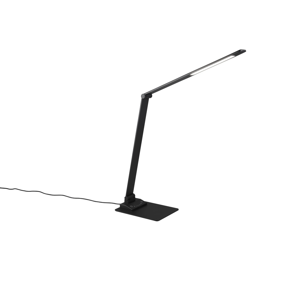 Bureaulamp Travis design zwart Trio 4017807600216