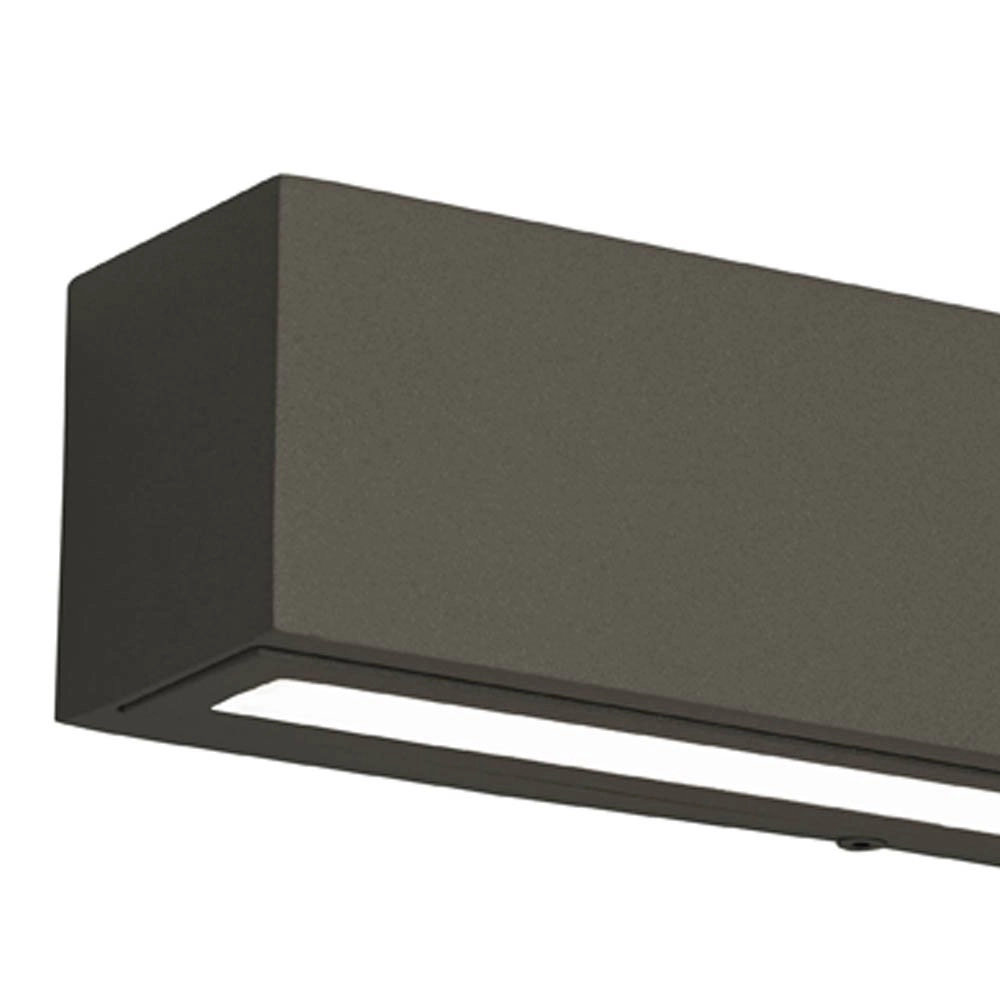 Langwerpige downlighter Spot Square 42cm antraciet Franssen 8010789068735
