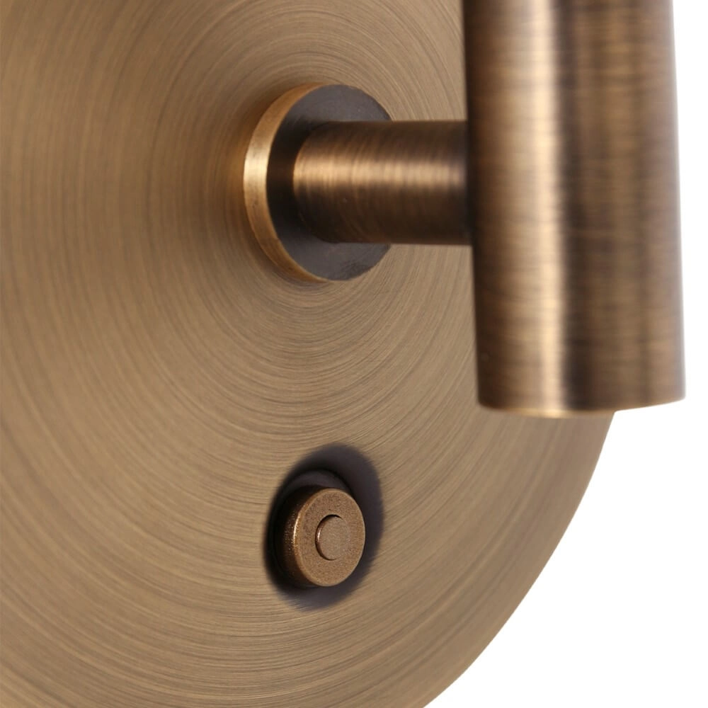 Metalen leeslamp Zodiac LED voor aan de wand Steinhauer 8712746127355