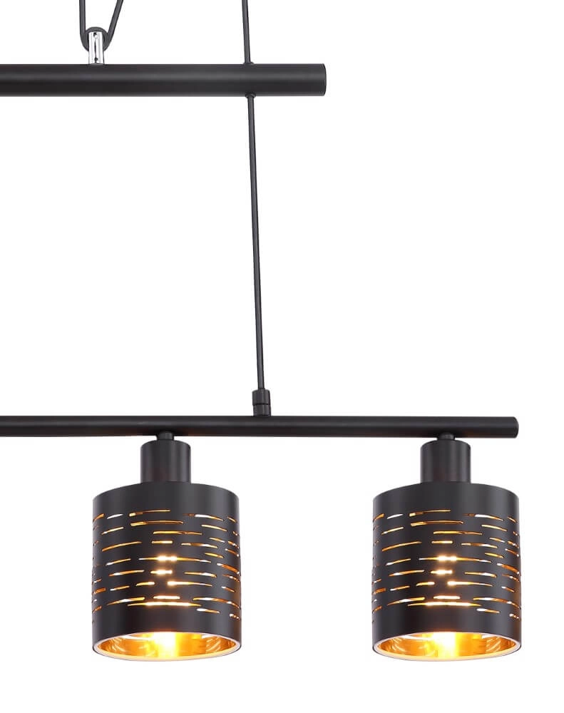 Eetkamer hanglamp Tunno met 4 kapjes Globo 9007371389964