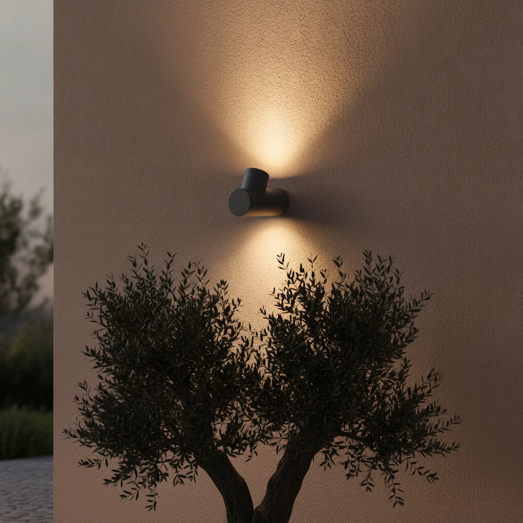Wandlamp Ramo grijs