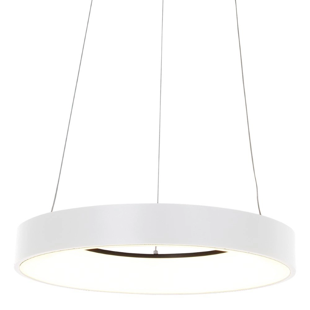 Led hanglamp Ringlede Ø 48cm wit Led hanglamp Ringlede Ø 48cm wit