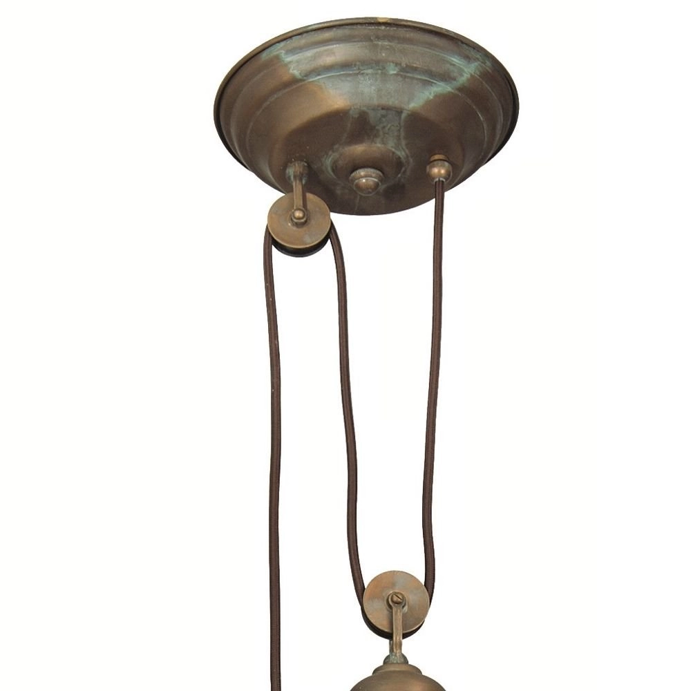 Stal lamp Landelijk Veranda 2 32cm koperbruin Franssen 8021035005749