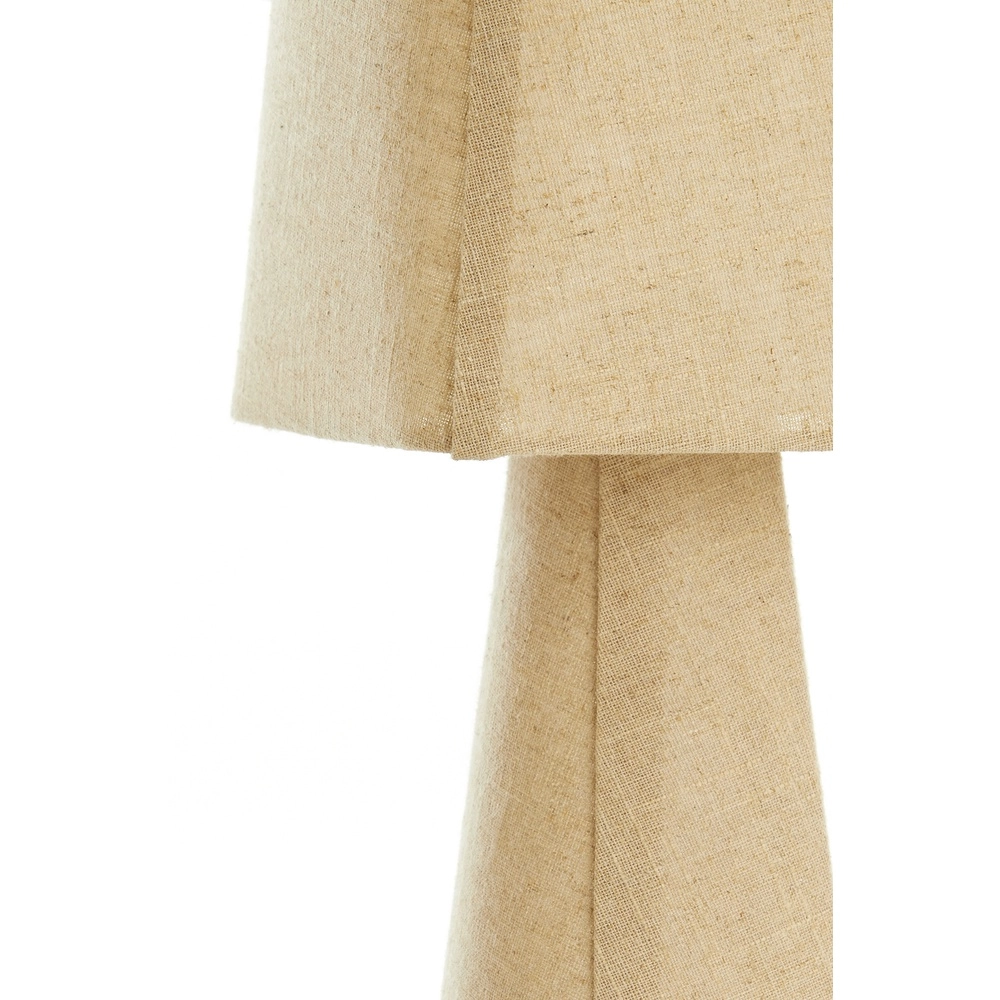 Linnen schemerlamp Mikko 58cm - naturel Light & Living 8717807758813