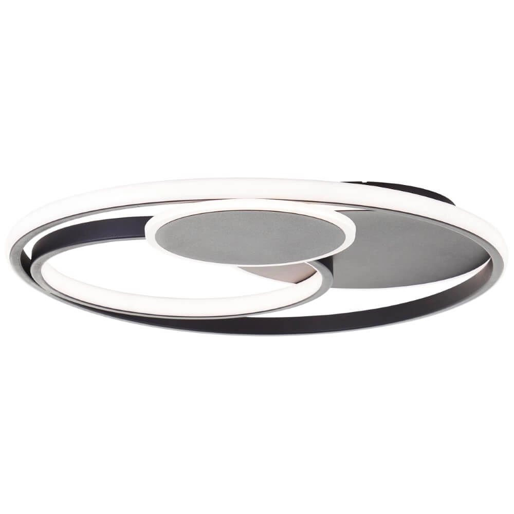 Dimbare plafondlamp Runda zwart Dimbare plafondlamp Runda zwart