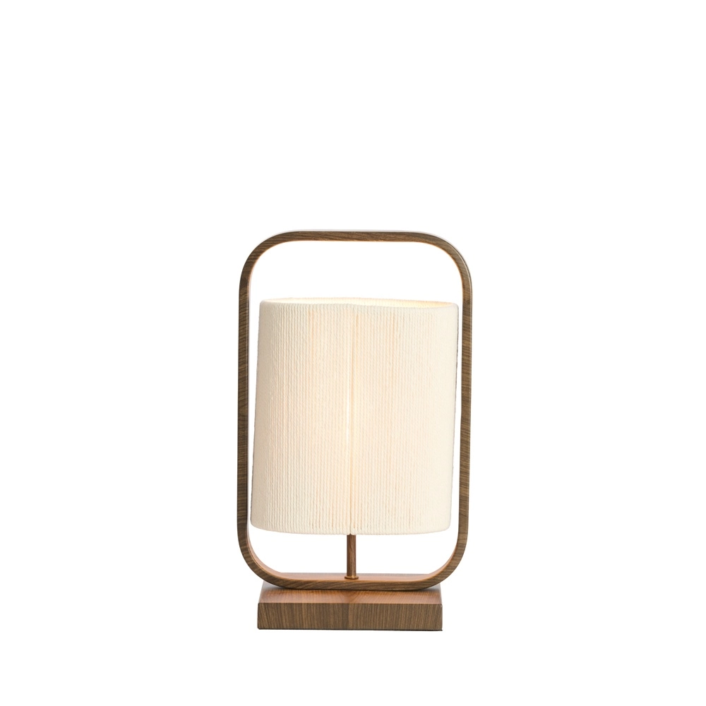 Tafellamp Lecce 22,5cm donker Light & Living 8717807837518