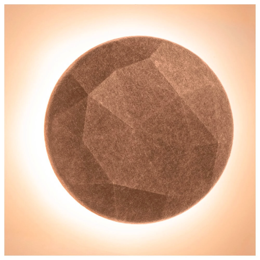 Vilt kap Mana Ø 60cm - beige SLV 4024163248129