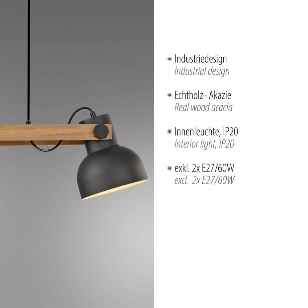 Hanglamp Cup 2.0 2-lichts Just Light 4043689000660