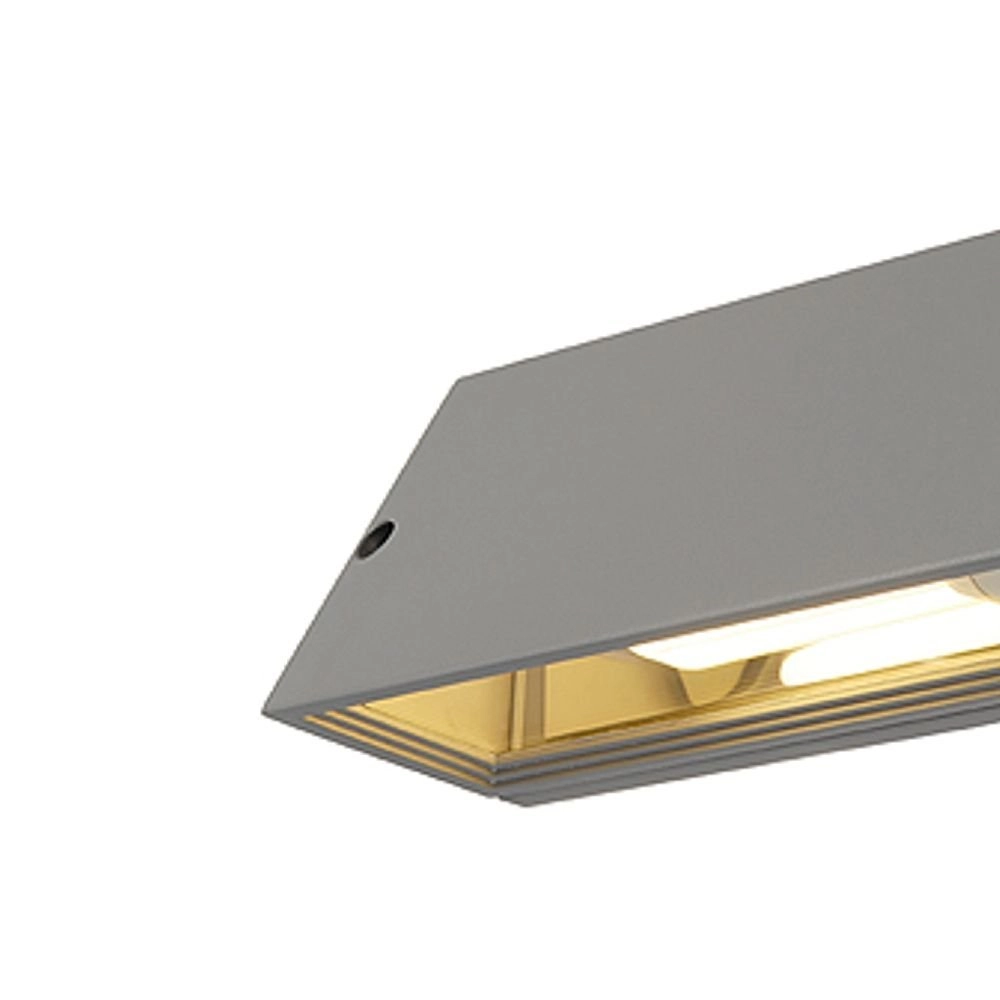 Buitenlamp Pema Square zilvergrijs SLV 4024163127851