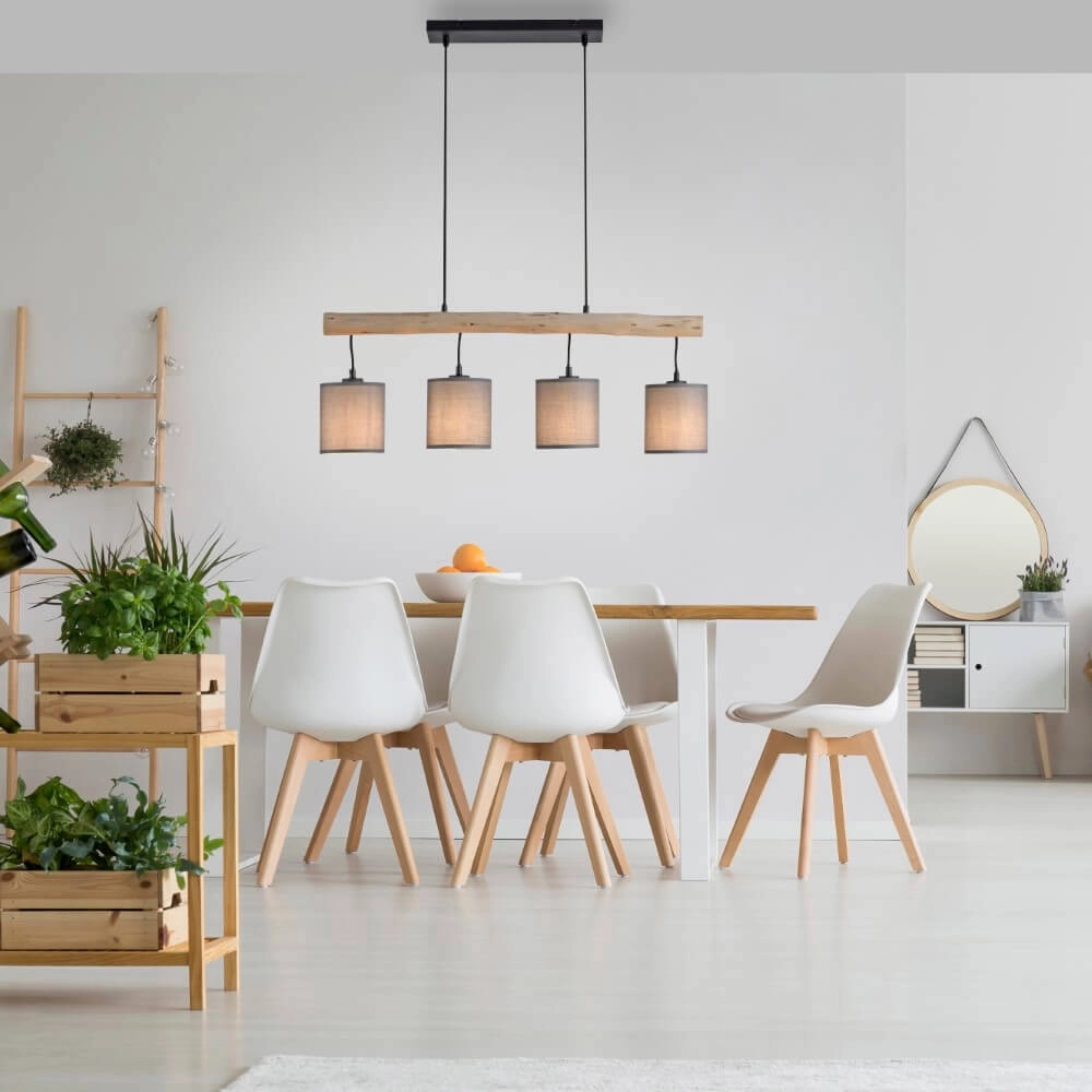Landelijke hanglamp Green Tribu taupe Just Light 4043689995171