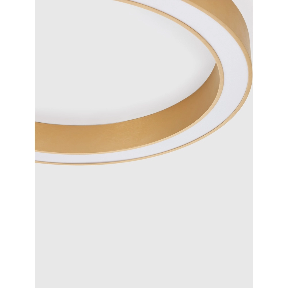 Plafondlamp Morbido goud Ø 80cm Lyora 5212017438621