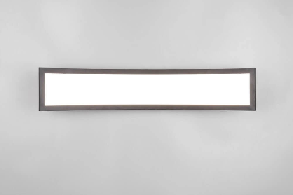 Gebogen plafondlamp Sigma zwart Trio 4017807614916