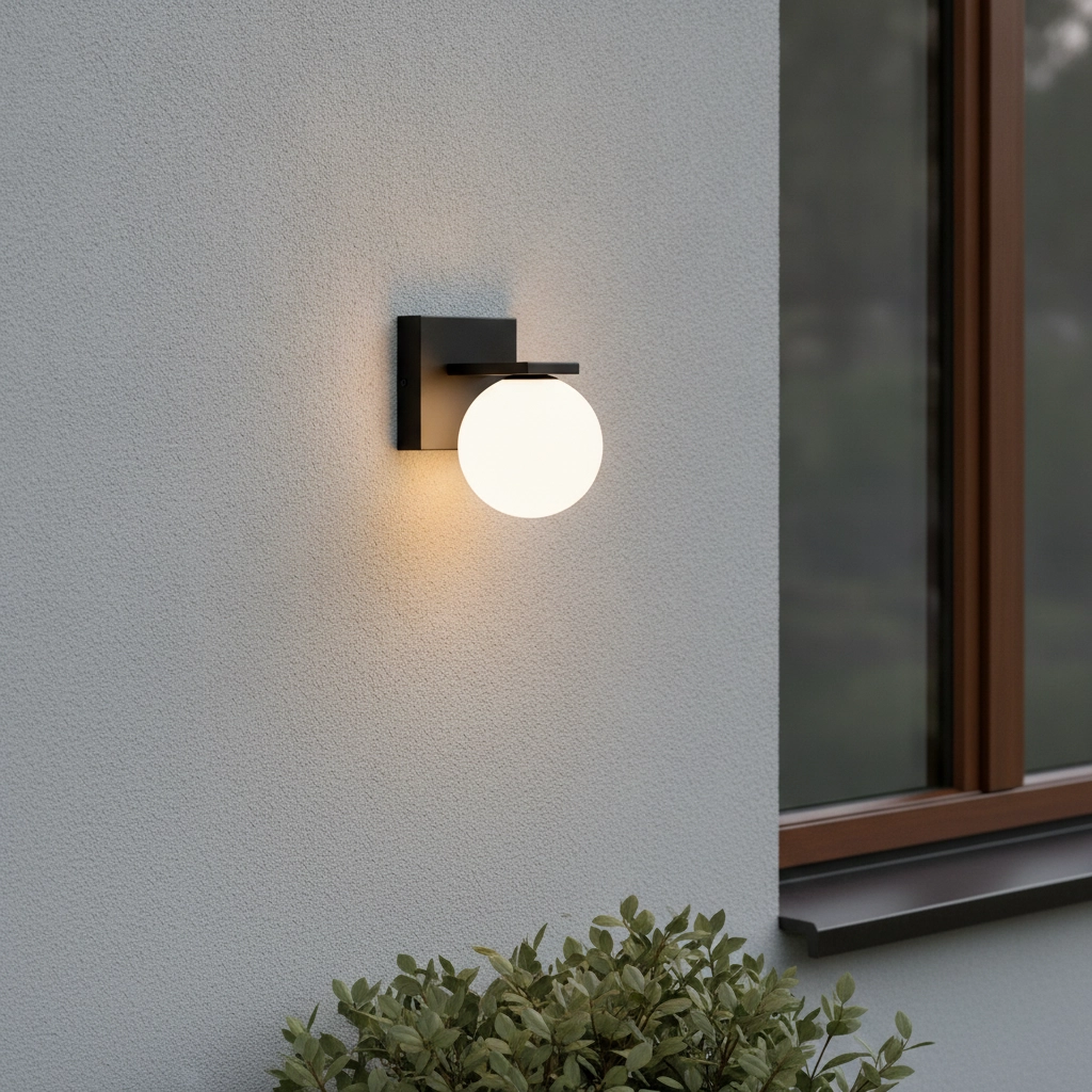 Wandlamp Oracle zwart