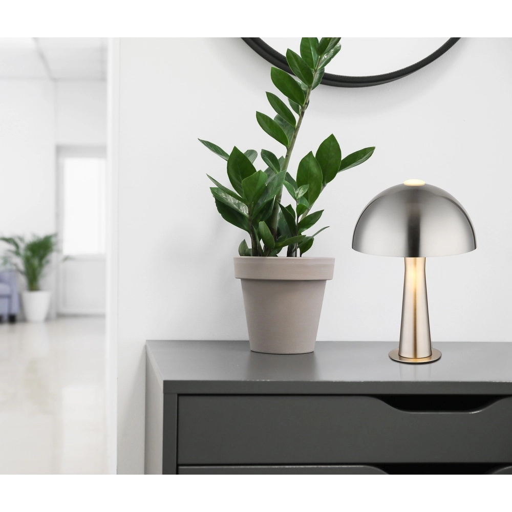 Moderne tafellamp Julia nikkel Globo 9007371589623