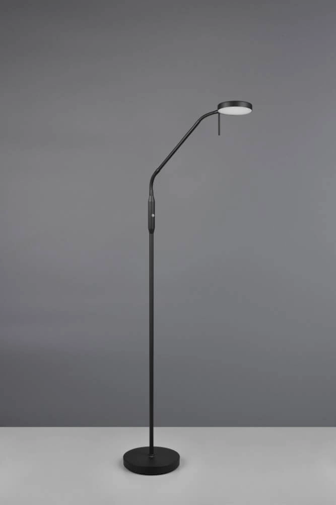Zwarte leeslamp Moreno oplaadbaar Trio 4017807618013