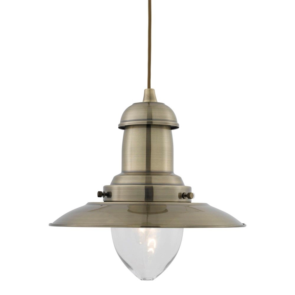 Antieke hanglamp Fisherman Ø 32cm