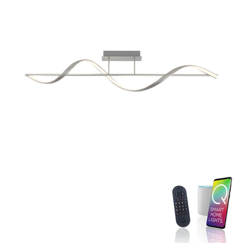Plafondlamp Q-Swing metaal Paul Neuhaus 4012248374863