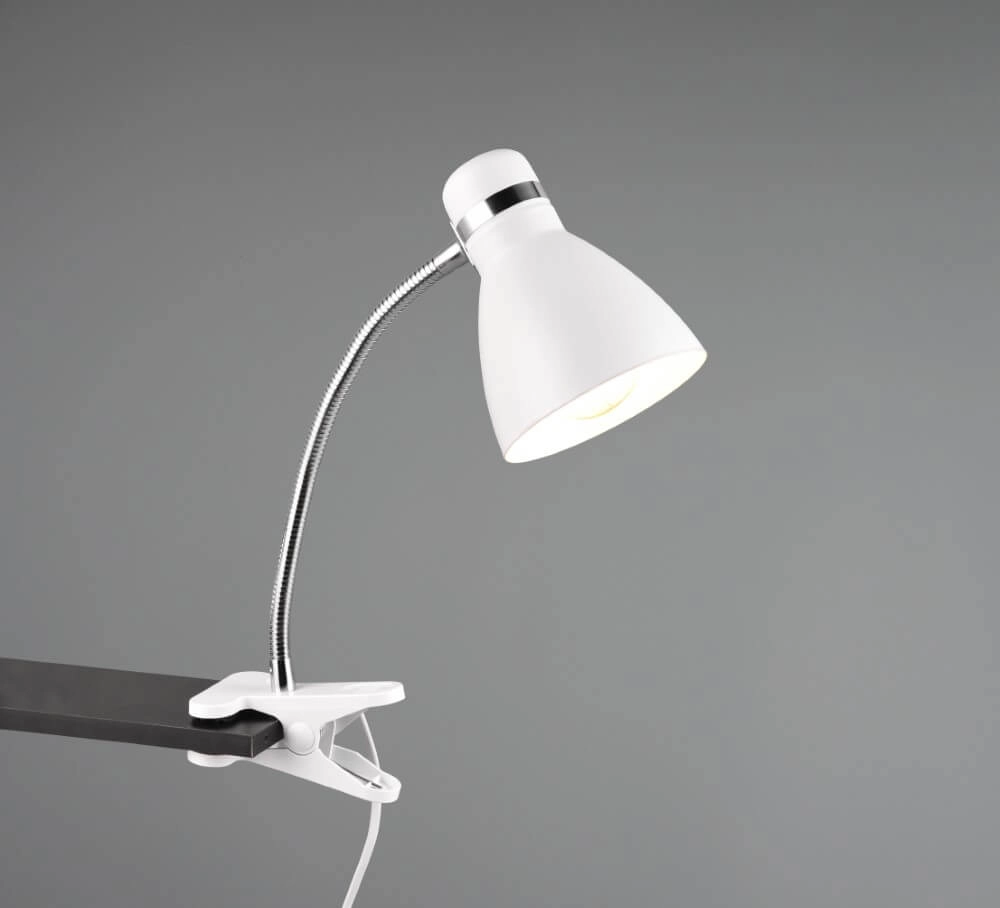 Klemlampje Harvey wit Trio 4017807575088