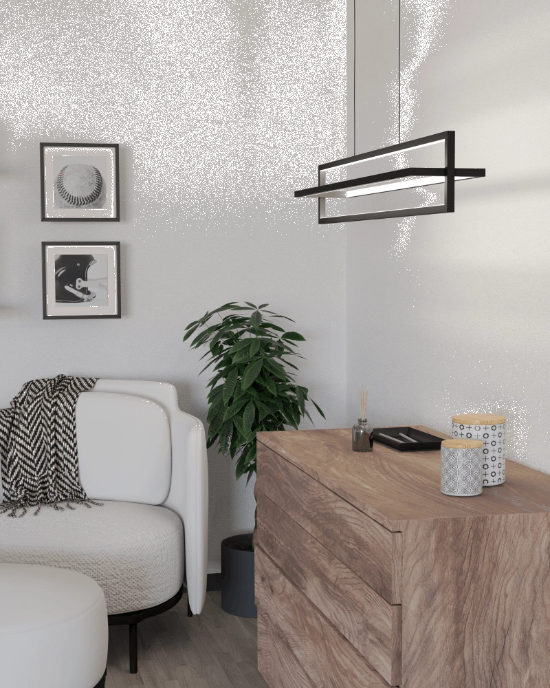 Led hanglamp Siberia zwart Eglo 9008606244058