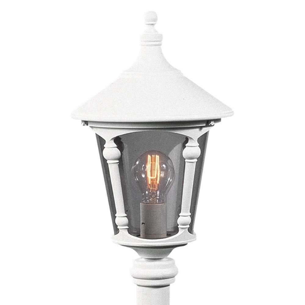 Klassieke lantaarnkap Virgo wit