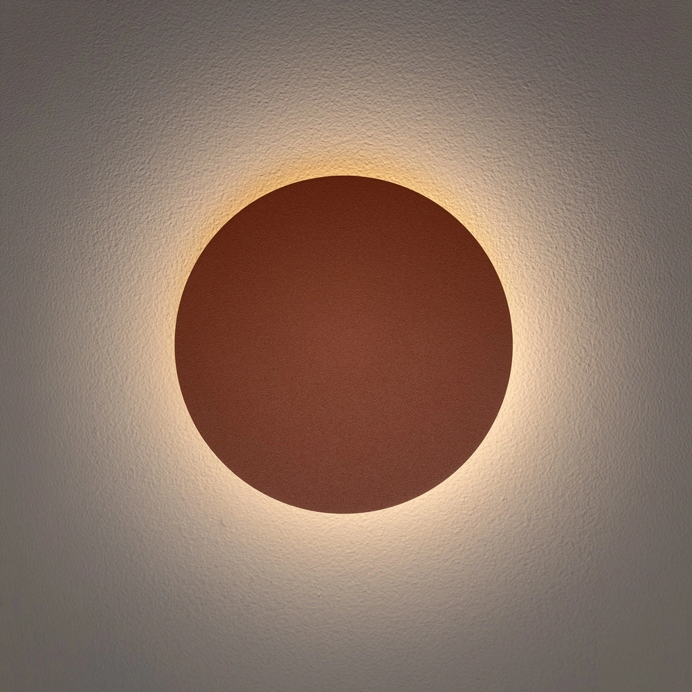 Design wandlamp Ring terracotta Ø 15cm Lyora 5903139126601