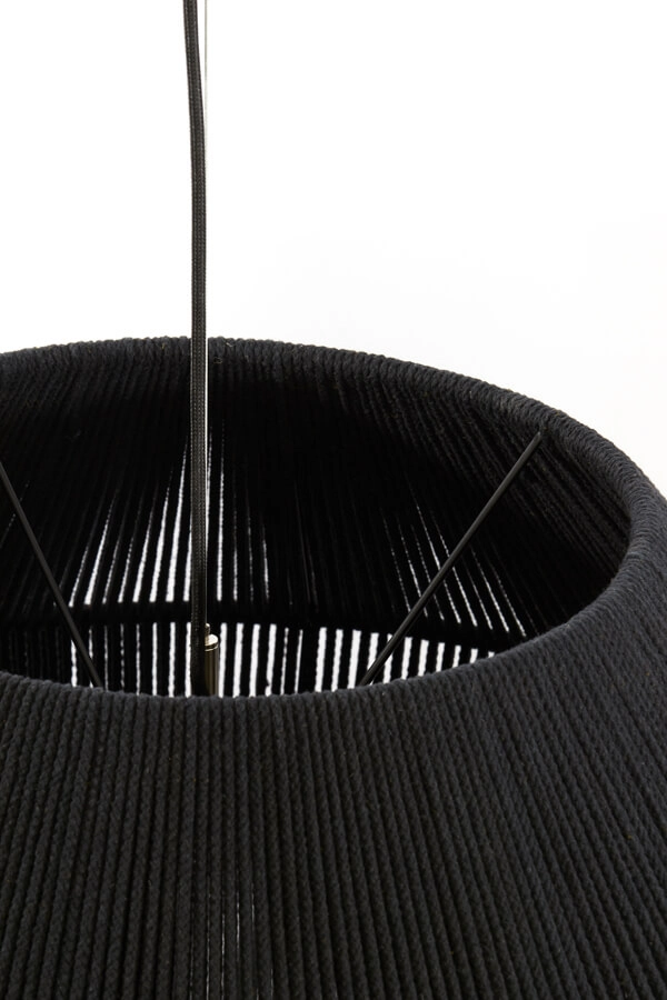 Bohemian hanglamp Agaro zwart Ø 71cm Light & Living 8717807702052