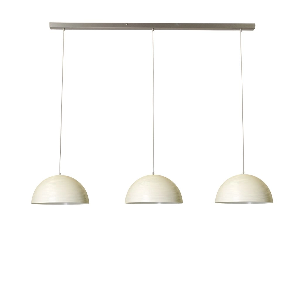 Leuke eetkamerlamp offwhite Concepto 3x30 Leuke eetkamerlamp offwhite Concepto 3x30