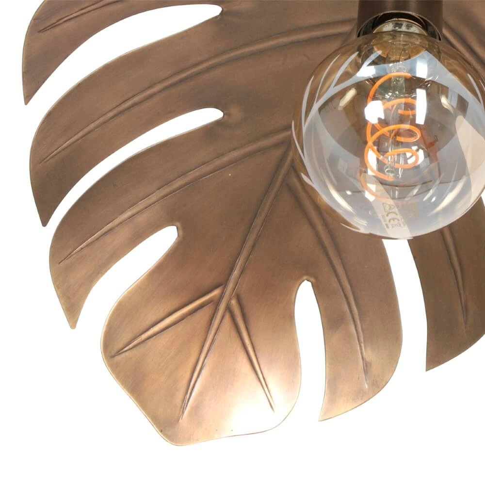 Gouden wandlamp Feuilleter bladvormig Steinhauer 8712746165036