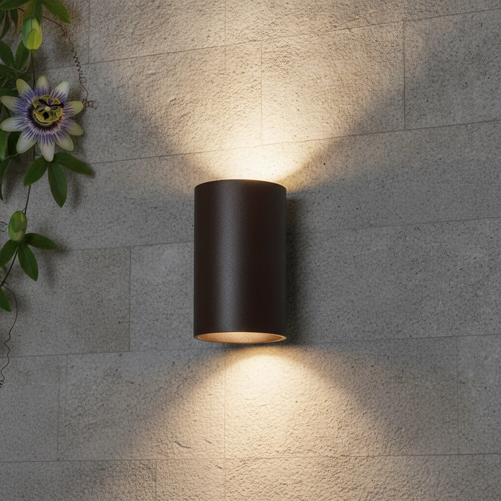 Buitenlamp downlight Brody 7cm - zwart