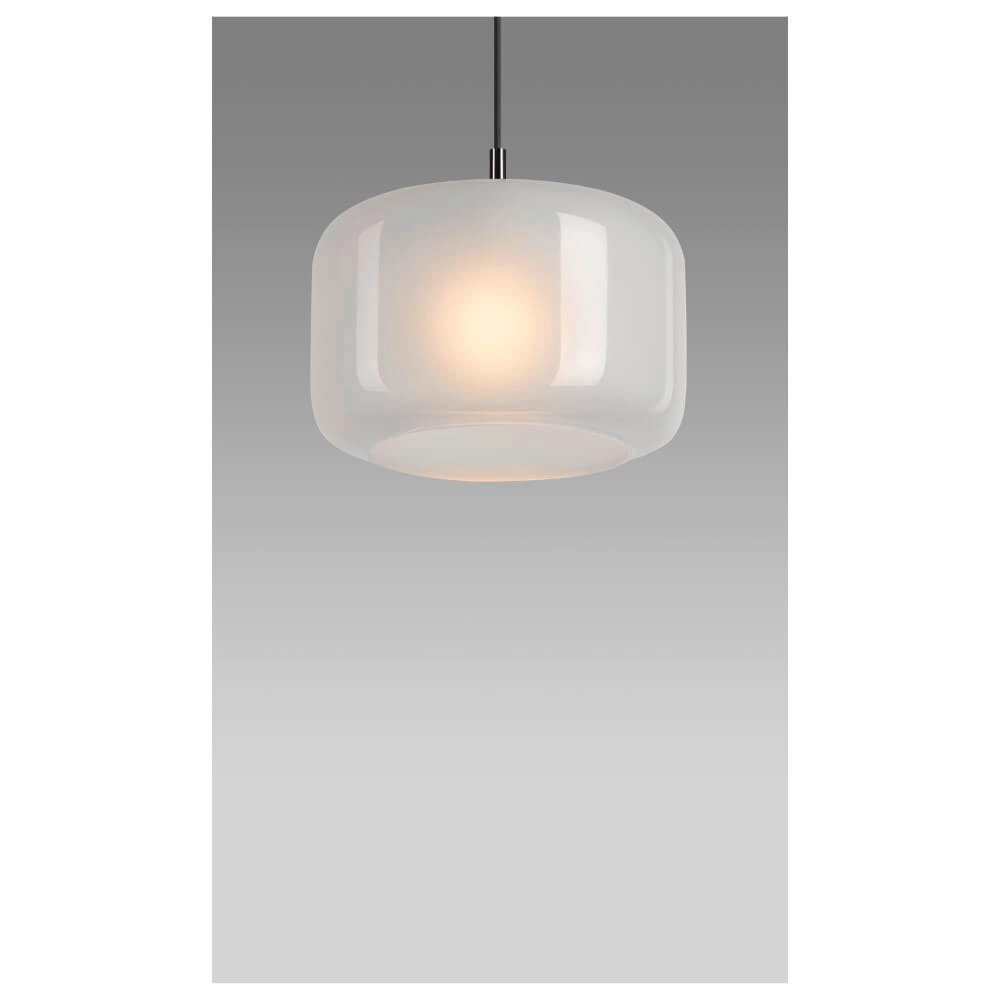 Glazen hanglamp Pantilo wit glas Ø 28cm SLV 4024163266413