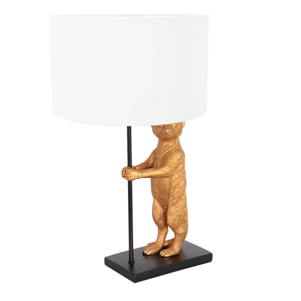 Schemerlamp Animaux met witte kap Schemerlamp Animaux met witte kap