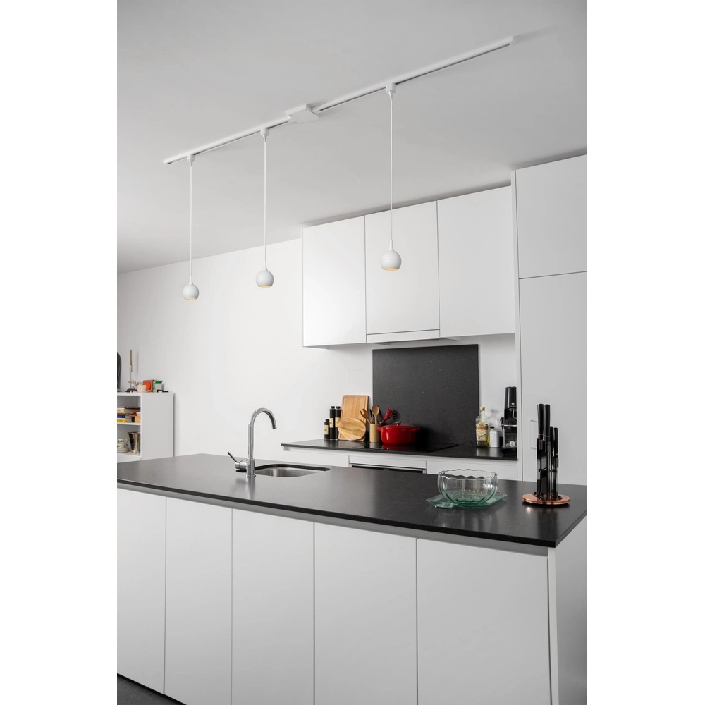 Rail hanglamp Track Favori 1-fase wit Lucide 5411212093882