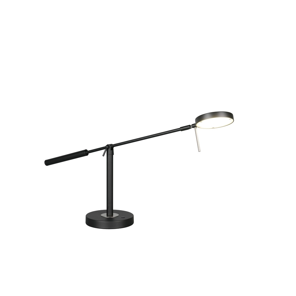 Bureaulamp Monza zwart Trio 4017807693256