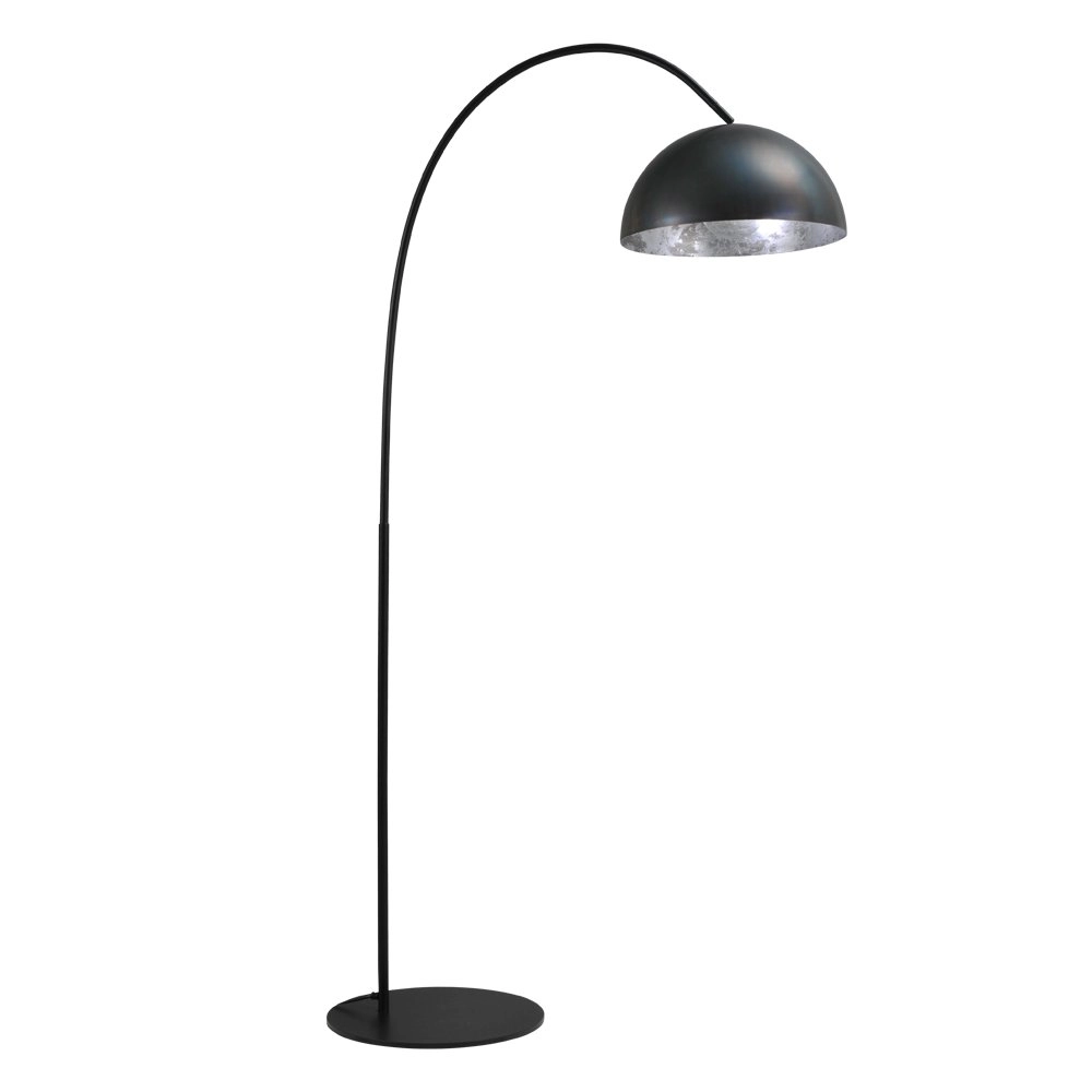 Vloerlamp Industria 186 gunmetal met zilver Vloerlamp Industria 186 gunmetal met zilver