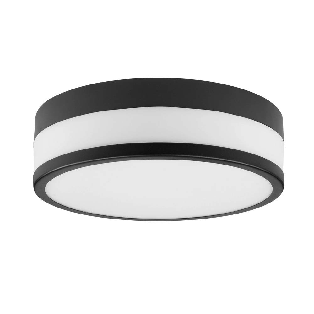 Plafondlamp Bagno zwart Ø 26cm