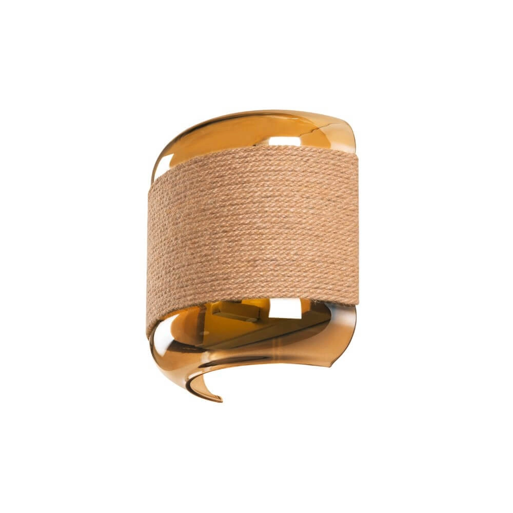 Slaapkamer wandlamp Pantilo Rope goud Slaapkamer wandlamp Pantilo Rope goud