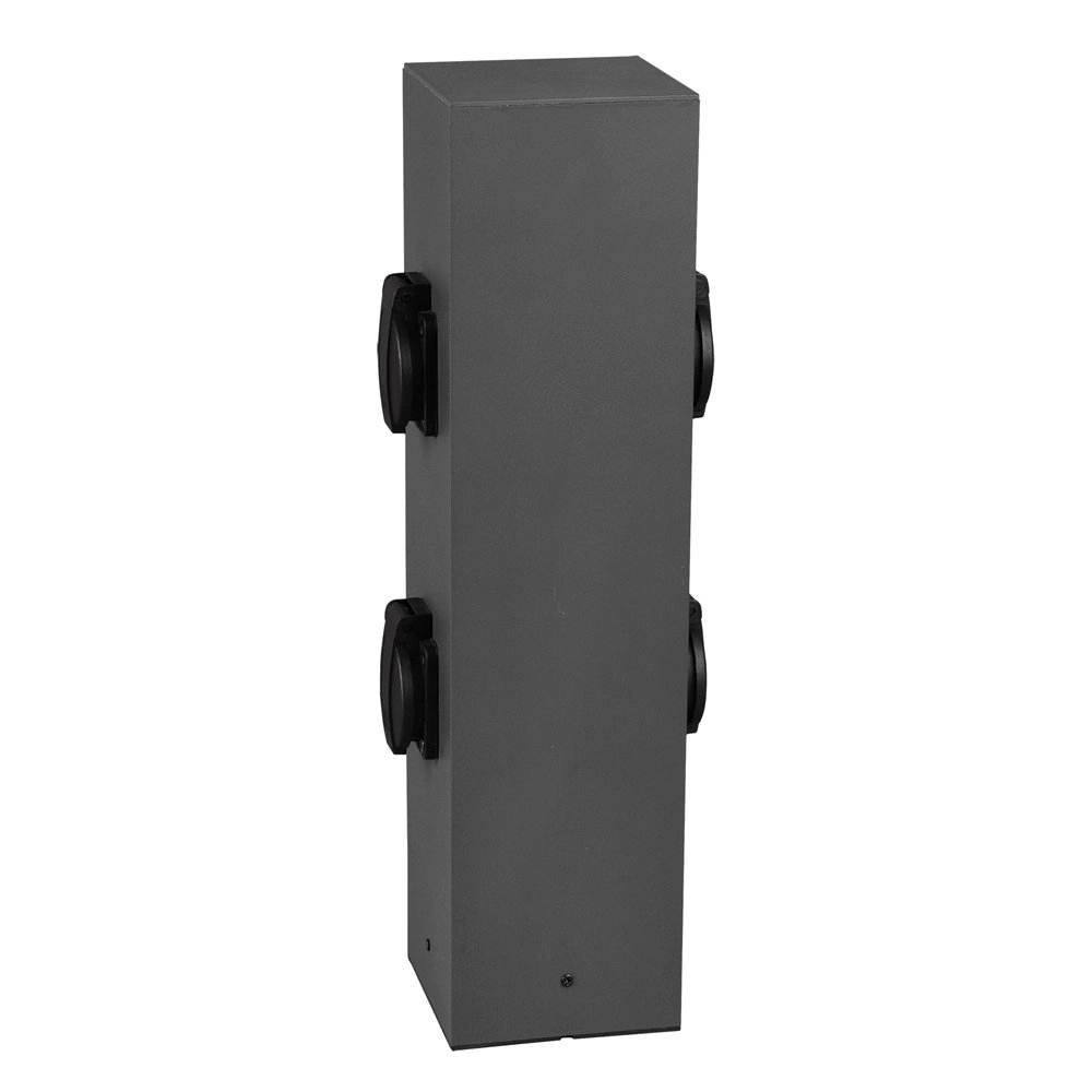 Strakke stopcontact paal Garden Socket Trio 4017807445299