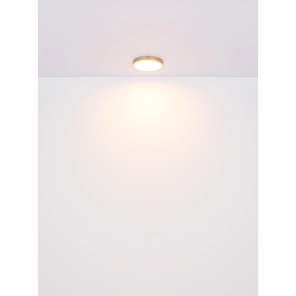 Plafonniere Tibey design goud Ø 25cm Globo 9007371451210