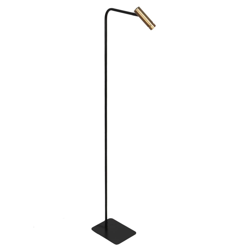 Vloerlamp Lumo zwart met goud Steinhauer 8712746184631