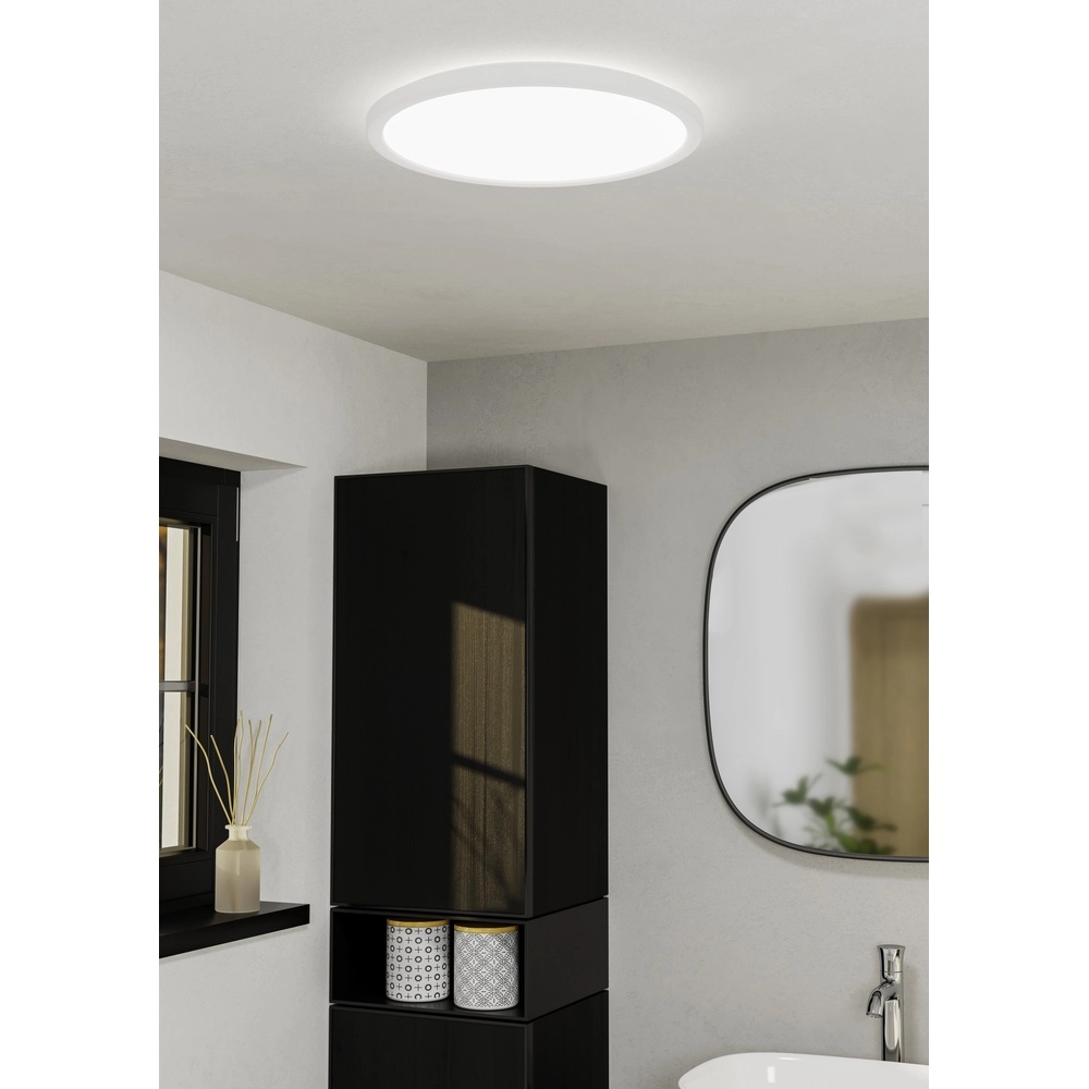 Badkamer plafondlamp Rovito rond - wit - Ø 38,9cm Eglo 9008606329922