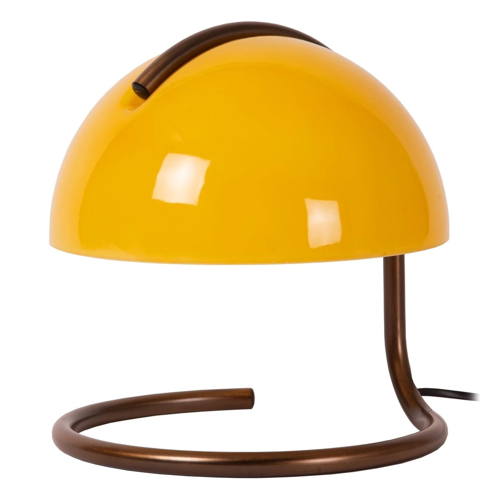 Klassieke tafellamp Cato oranje